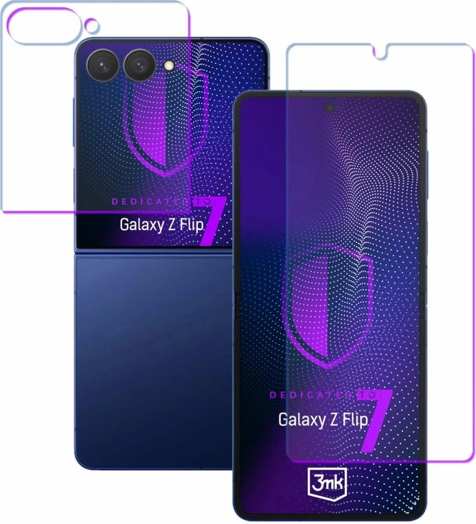 Folie mbrojtëse për Samsung Galaxy Z Flip 7 3mk SilverProtection+ Folded Edition