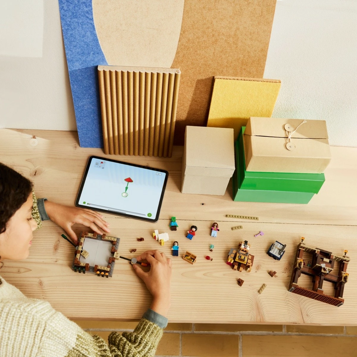 Set LEGO Minecraft 21272 Ring at the Forest Manor, 491 pjesë