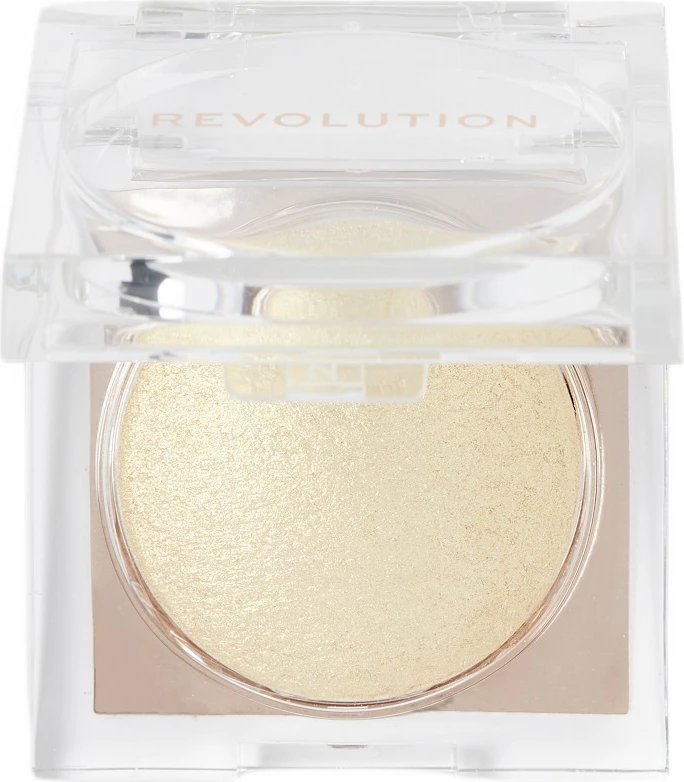 Highlighter për fytyrë Makeup Revolution Beam Bright Golden Gal për femra 2.45g