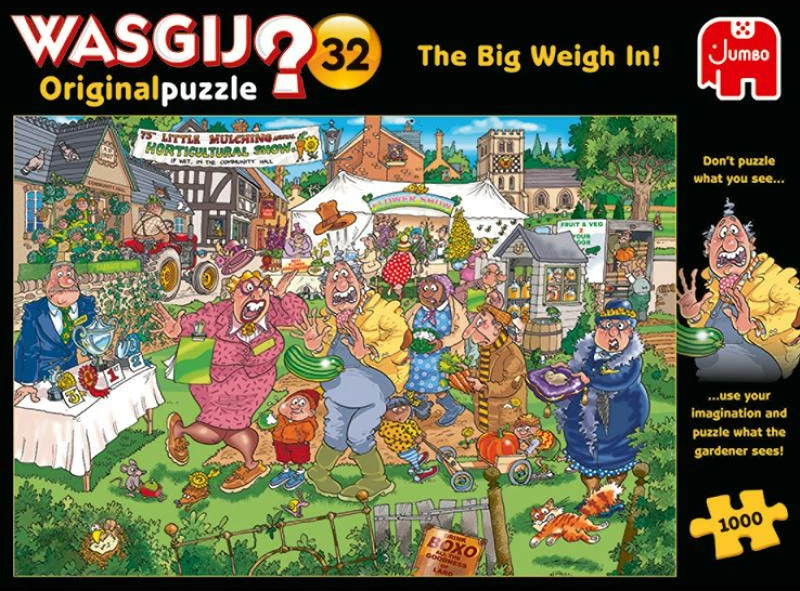 Puzzle Jumbo Wasgij Original 32 1000 copa (19170)