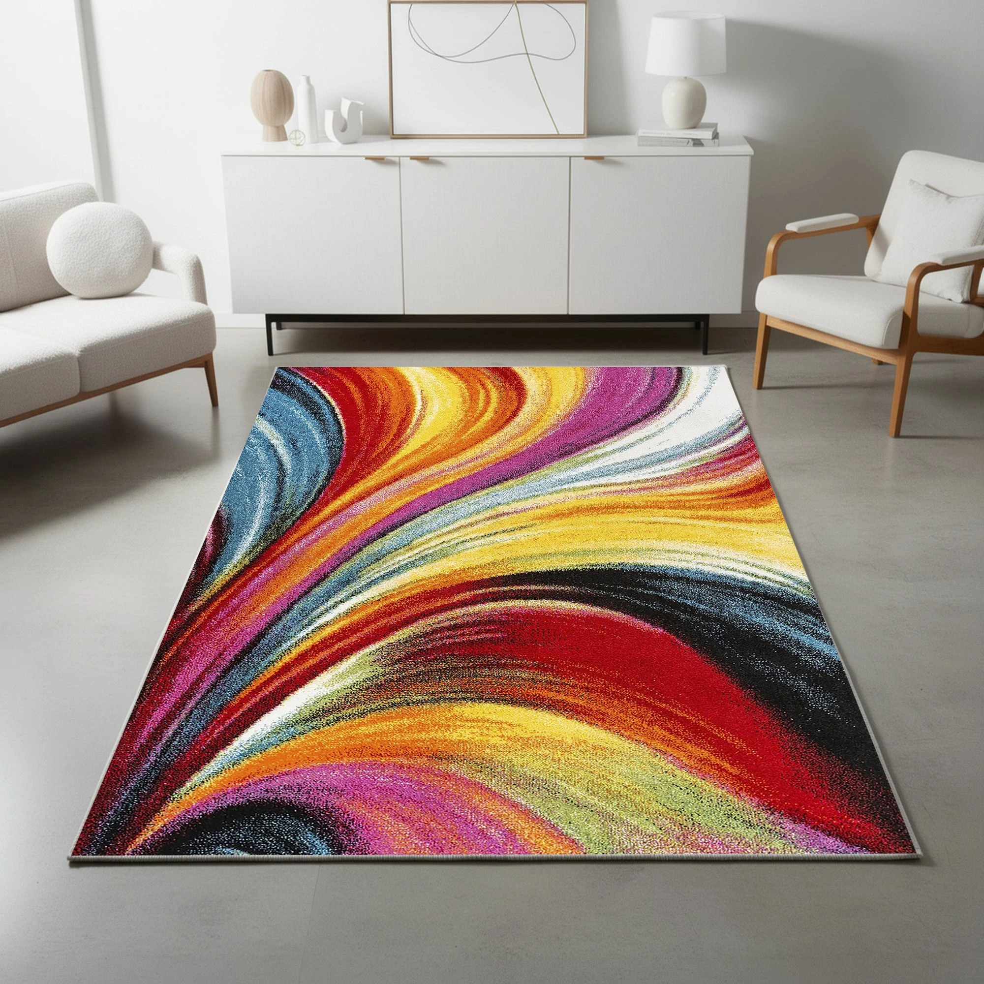 Qilim Conceptum Hypnose, shumëngjyrësh, 80x150cm, Woopamuk191