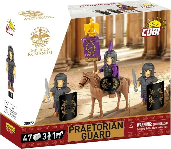 Set lodrash ndërtuese Cobi Klocki Imperium Romanum Blocks Praetorians, 47 pjesë, plastikë