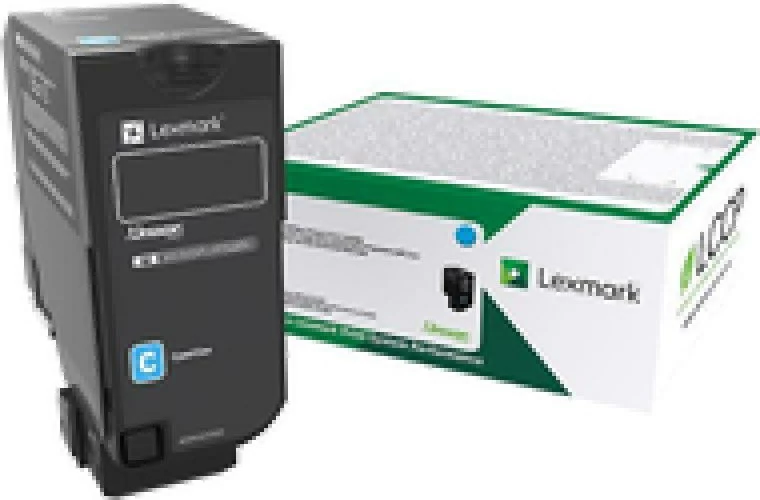 Toner Lexmark 75B20C0, 9800-23700 faqe, cyan