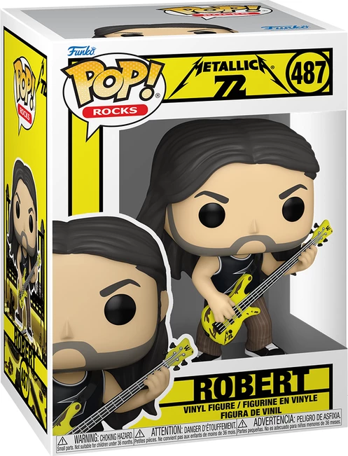 Figurinë koleksionuese Funko POP! Rocks Metallica Robert, vinyl