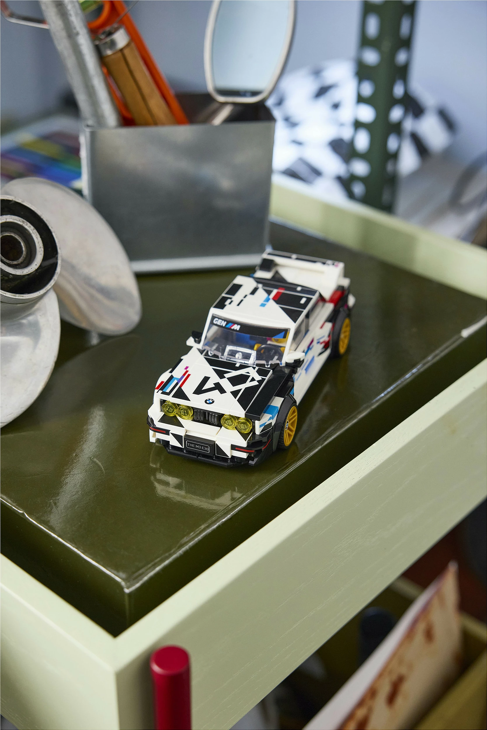 Set LEGO Speed Champions BMW M3 (E30) 77263, 358 copë, 9+, bardhë