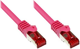 Kabllo rrjeti GoodConnections Cat 6 S/FTP PiMF 30m, magenta