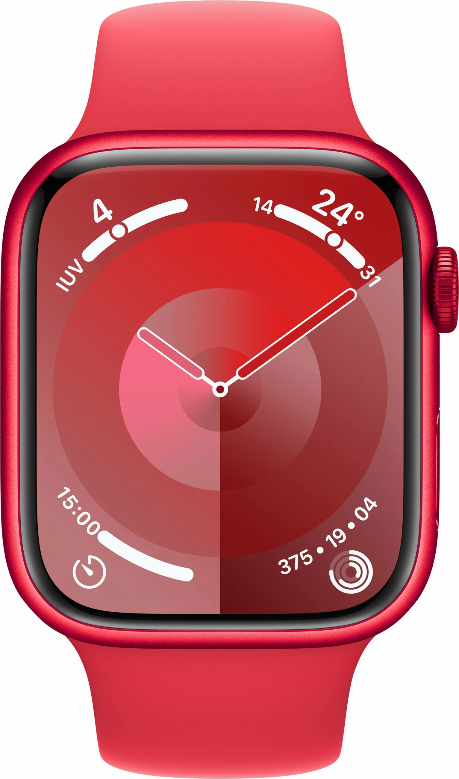 Smartwatch Apple Watch S9 Aluminium Cellular 45mm, LTE, rrip i kuq M/L