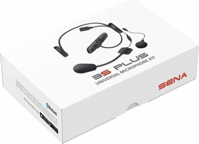 Interkom për motorra Sena, i zi