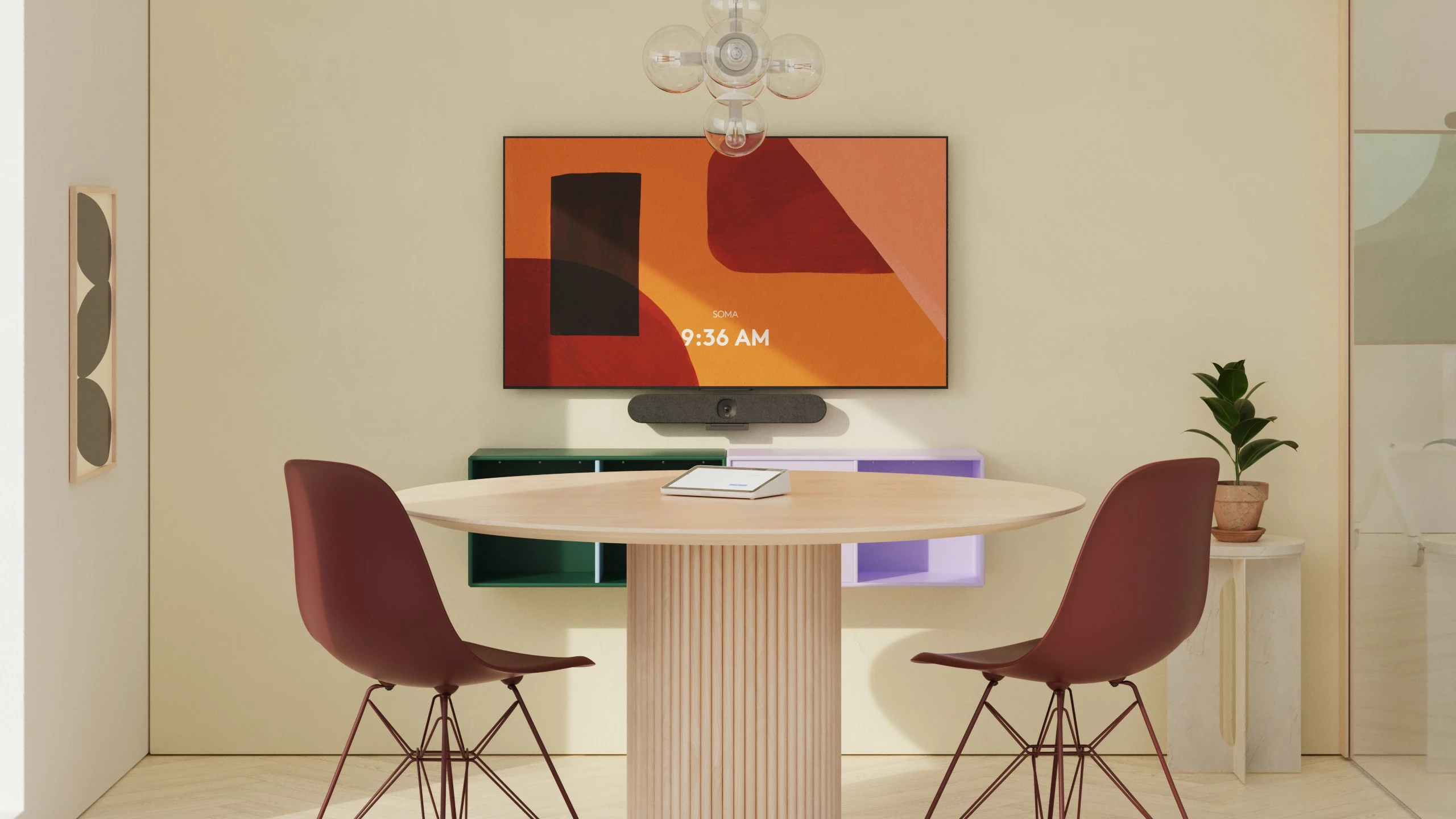 Sistem video konferencash Logitech Rally Bar Huddle, 4K Ultra HD, Graphite