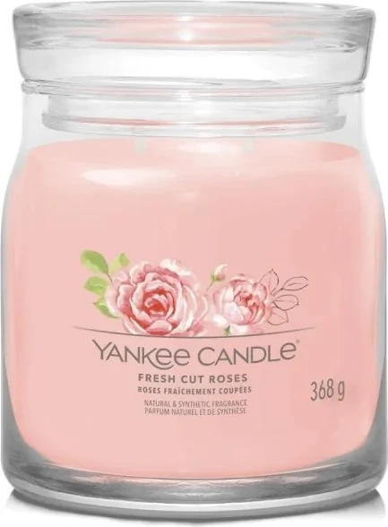 Qiri aromatik Yankee Candle Fresh Cut Roses 368g