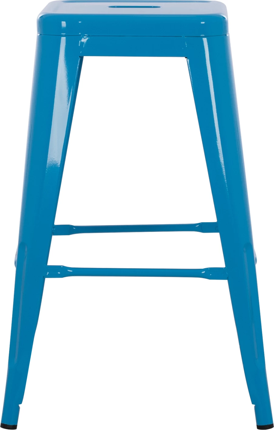 Karrige për bar metalike, mesatare, FH8573.08, Melita, ngjyrë blu, 43x43x67 cm