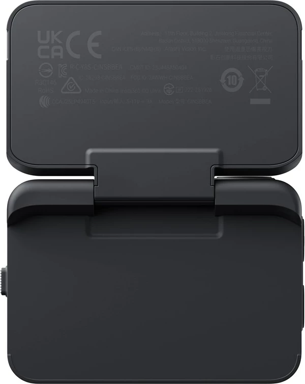 Kamerë sportive Insta360 GO Ultra Standard Bundle, Midnight Black