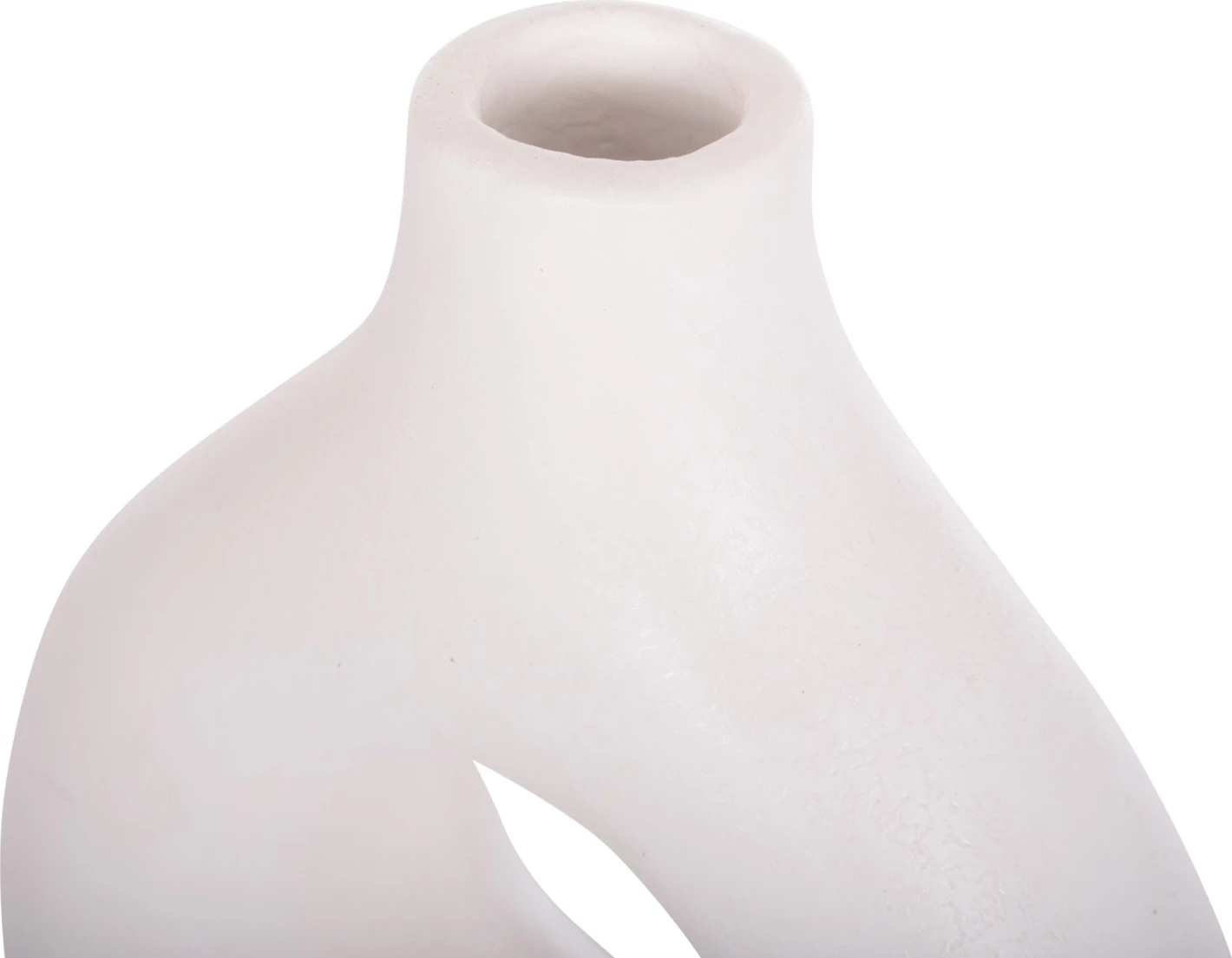 Vazo dekorative tavoline FIORIN, terrakotë e bardhë, FH4666.02S, 21x7.5x31cm