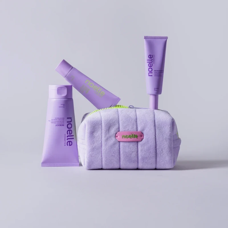 Noelle Cosmetic Bag Pouch Purple