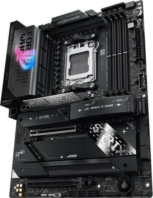 Pllakë amë Asus ROG STRIX X870E-E Gaming WiFi, Socket AM5, ATX, DDR5, WiFi 7, e zezë