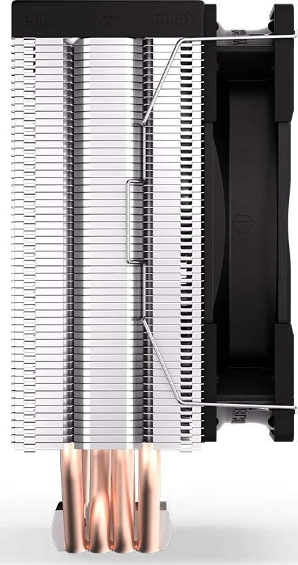 Ftohës CPU Endorfy Fera 5 (EY3A005), 120mm PWM, 4 heat pipes, 220W TDP, argjendtë/zi