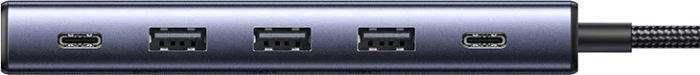 Hub USB-C UGREEN 75642 5-në-1, 100W PD, 4K@60Hz DisplayPort, gri