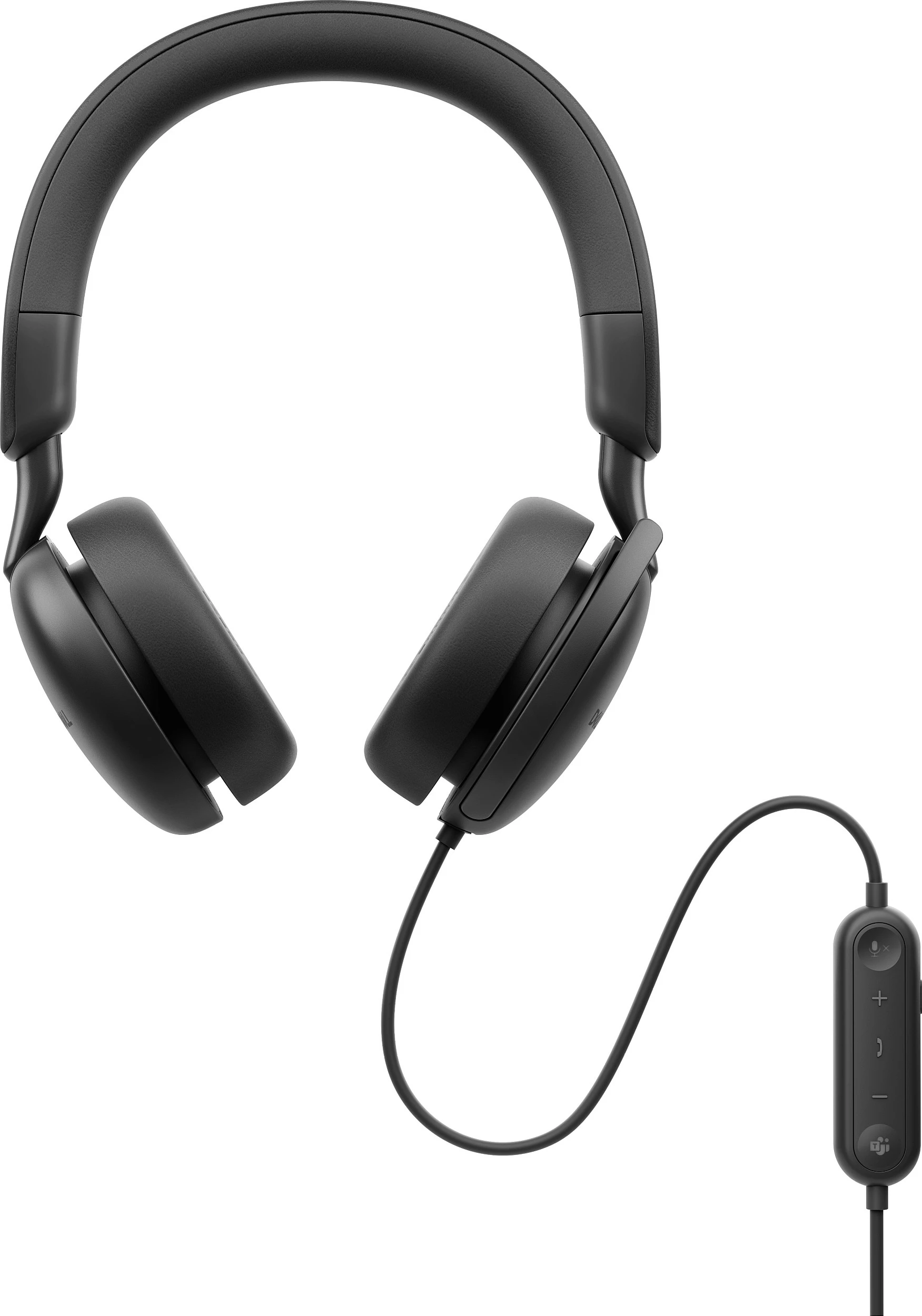 Kufje Dell Pro Wired ANC WH5024, USB-A/USB-C, me mikrofon, të zeza