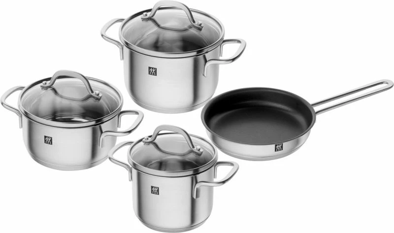 Set tenxhere e tigan ZWILLING Pico 3+1, inox
