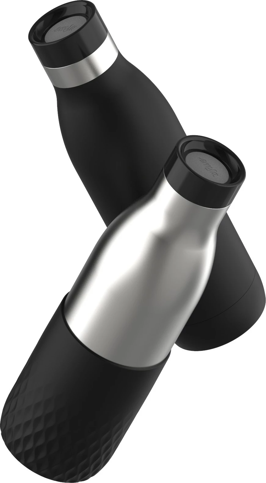 Termos Emsa BLUDROP Sleeve 0.7L, çelik inox, silikon, e zezë