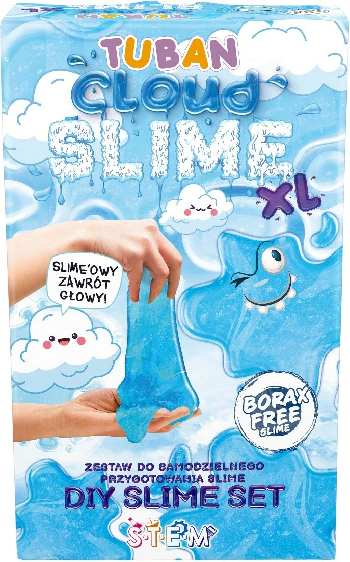 Set modelimi slime Cloud XL TUBAN, TU3173, azure