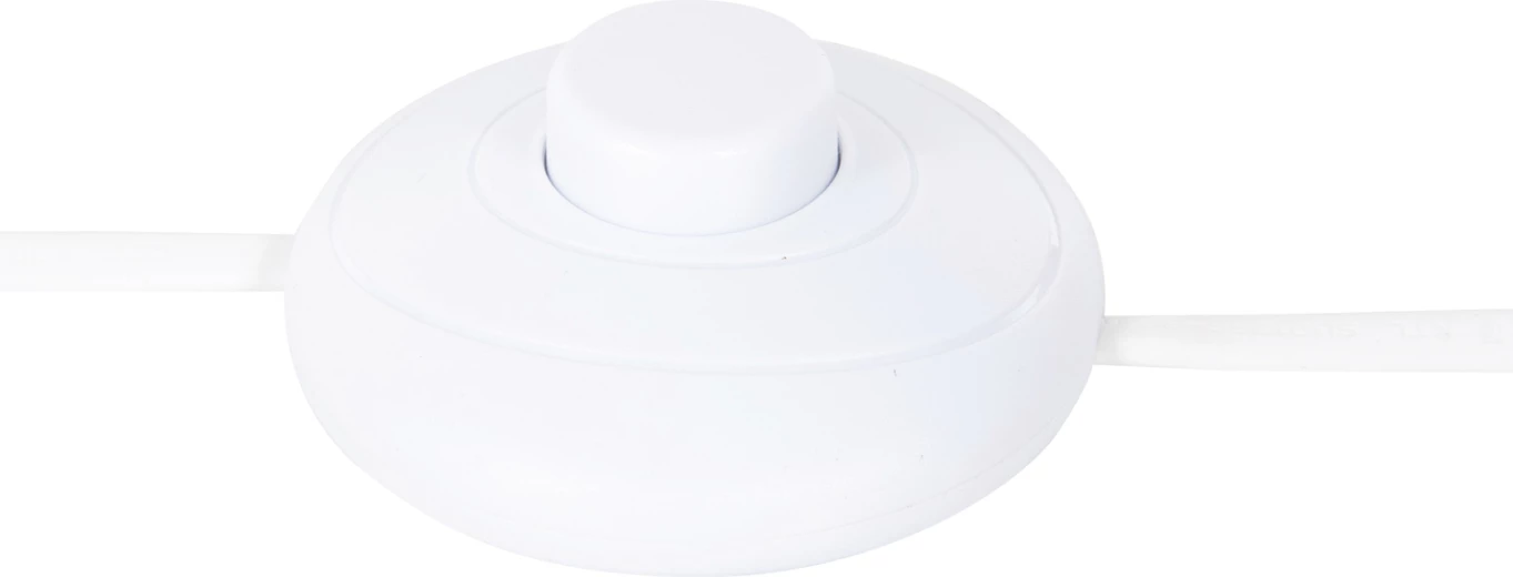 Llambë dyshemeje SMUSH, metalike, ngjyrë e bardhë, FH4256.03, Φ50x100H cm