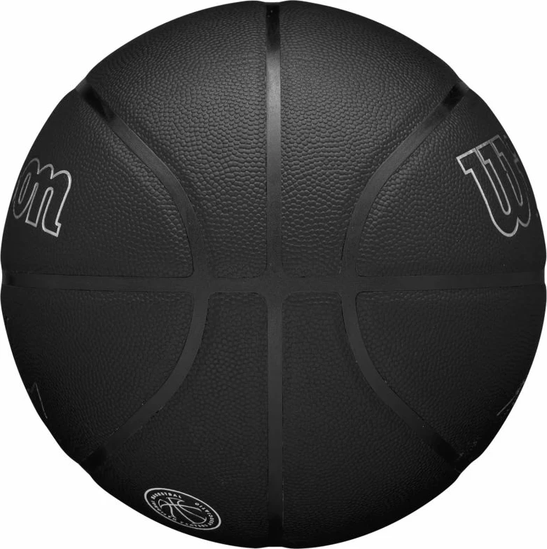 Top basketbolli Wilson, për femra e meshkuj, i zi [Madhësia: 7]