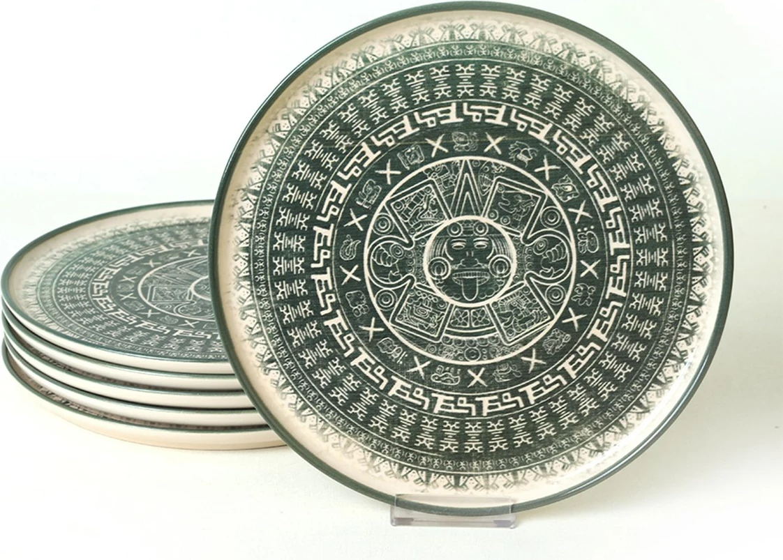 Set pjatash shërbimi (6 copë), Hermia Concept, krem, X0001531300000000000000000