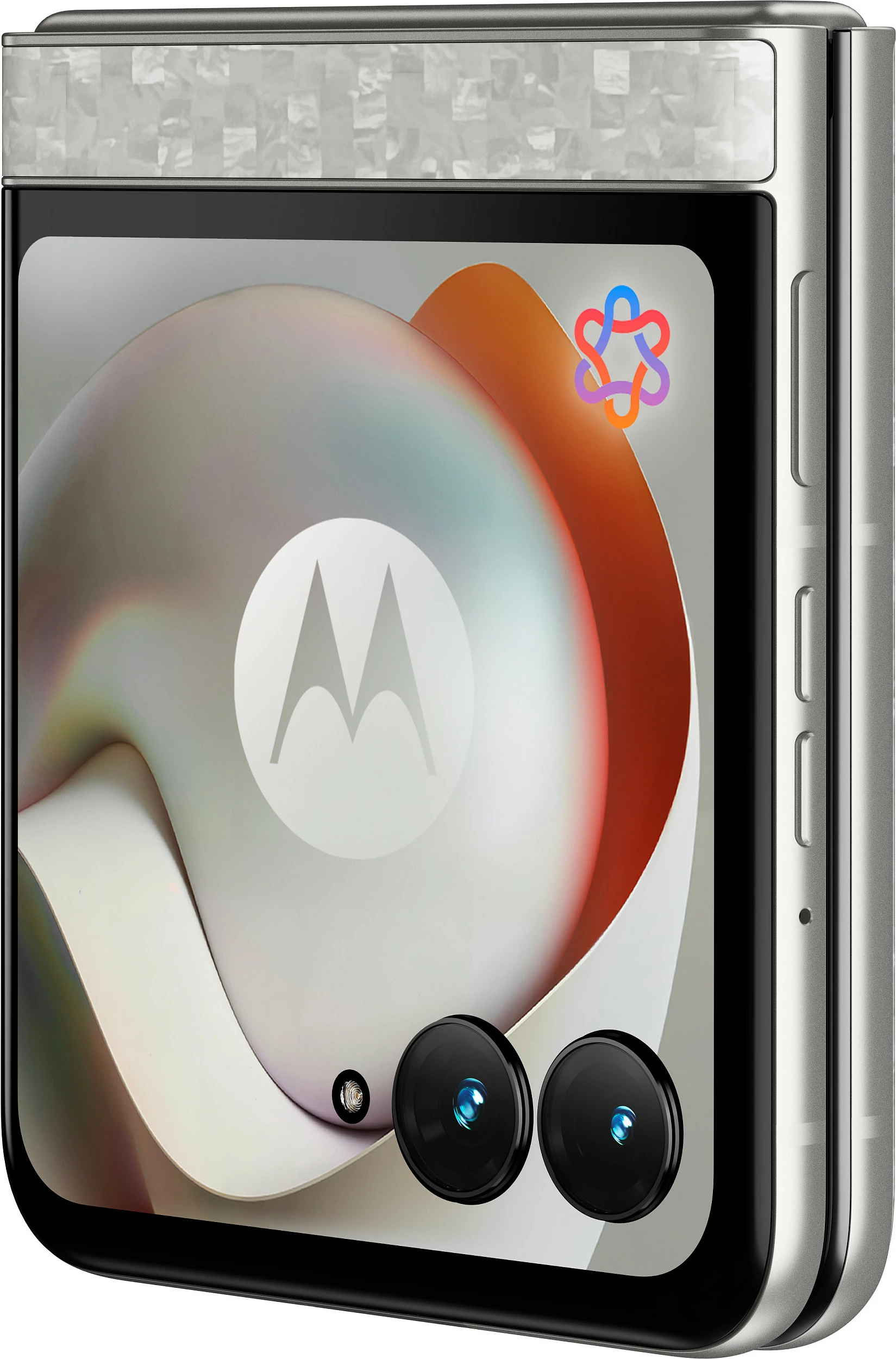 Celular Motorola Razr 70 5G, 8GB RAM, 256GB, Bright White