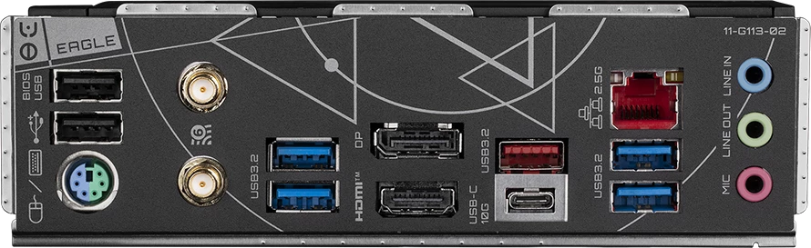 Pllakë amë GIGABYTE Z790 EAGLE AX LGA1700, ATX, 4x DDR5, Wi‑Fi 6E, Bluetooth 5.3