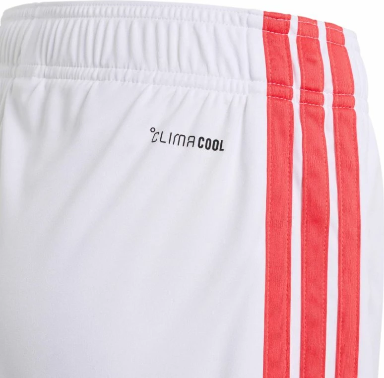 Shorce për fëmijë adidas, të bardhë e të kuqe [Madhësia: 116 cm]