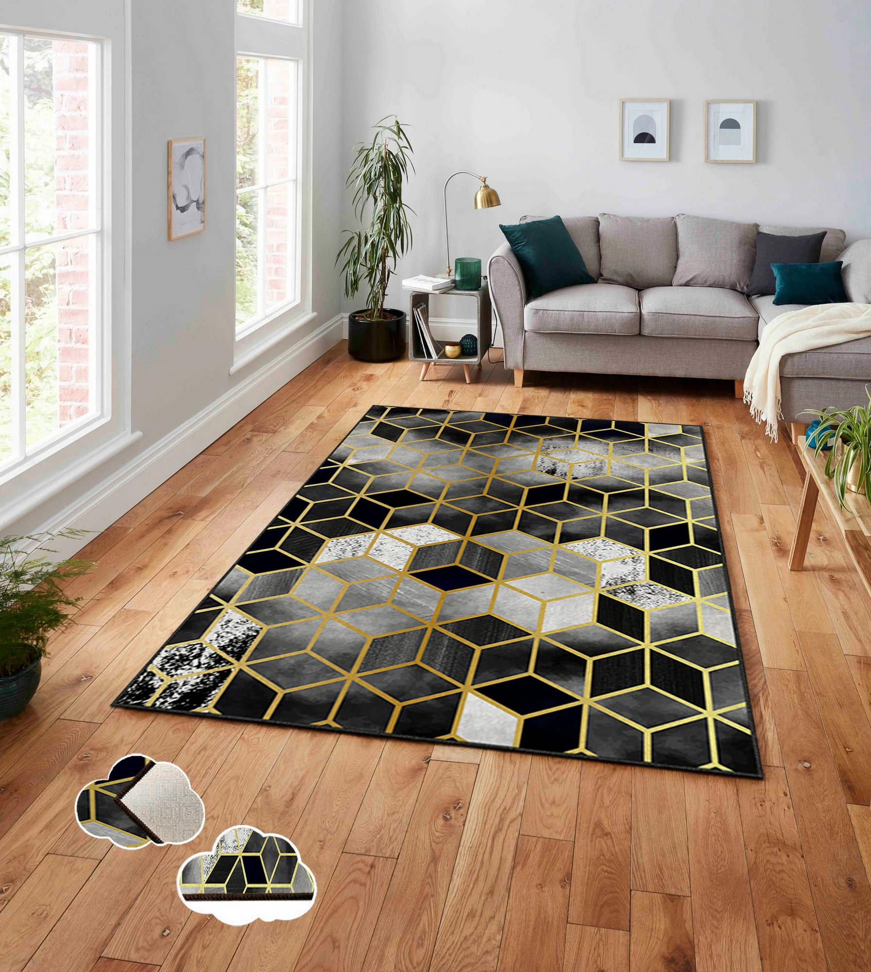 Qilim Conceptum Hypnose, shumëngjyrësh, 160x230cm, Asr Crpt-92