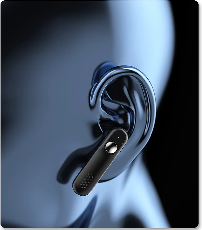 Kufje Bluetooth wireless Dudao U7S, Bluetooth 5.0, kohë pune ~6 orë, rreze 10 m, e zezë