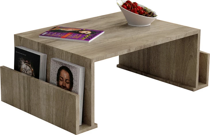 Tavolinë kafeje Hanah Home, Magazin, ngjyrë arre