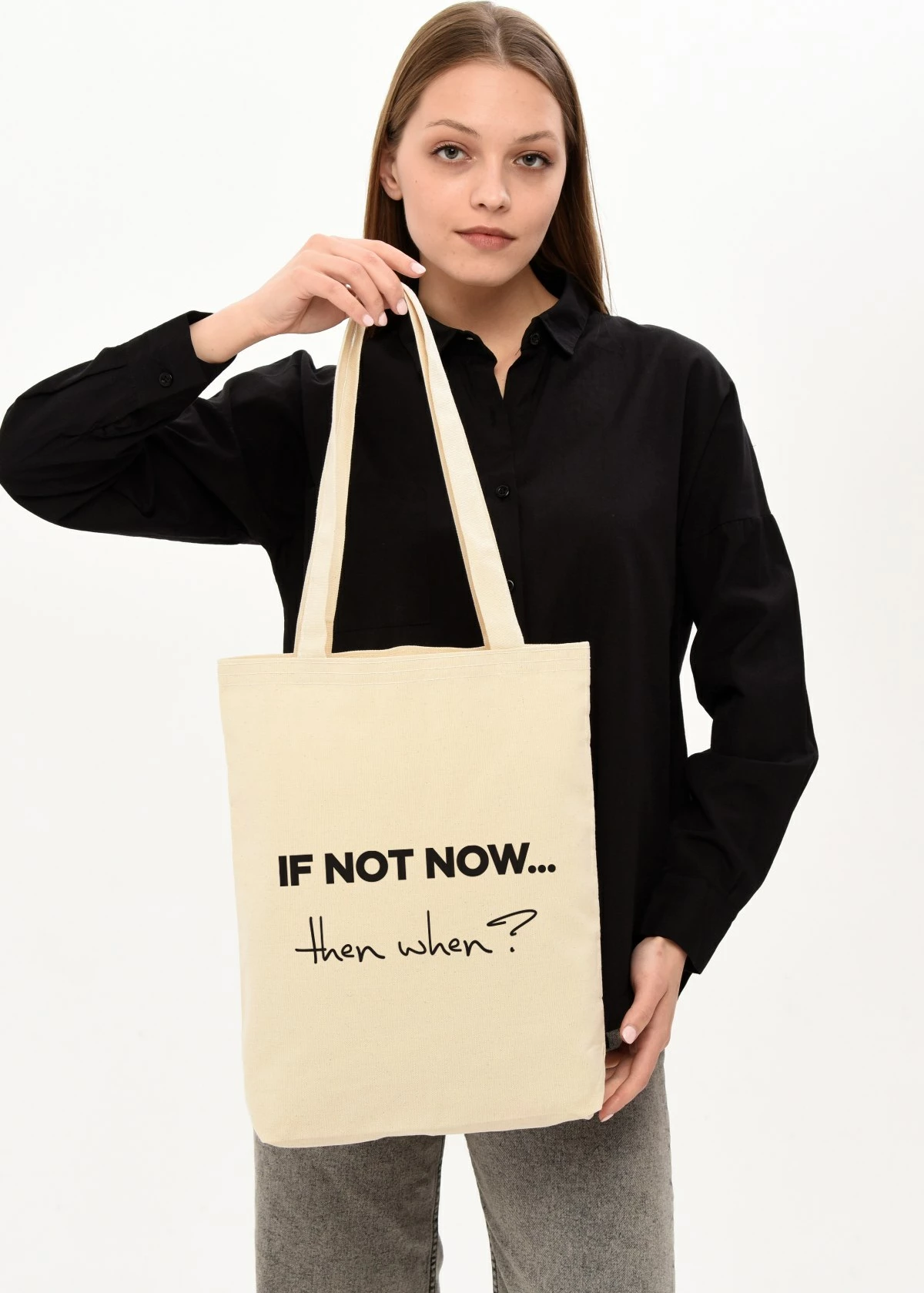 Çantë tote Zoozie Bags, 0541, krem