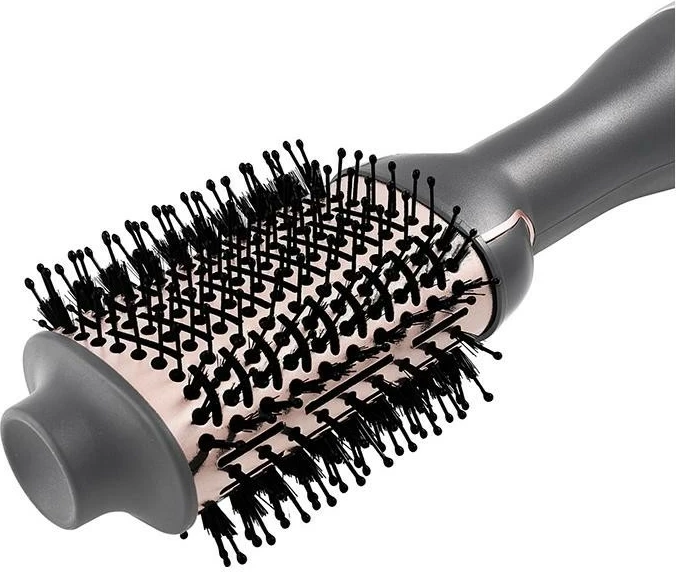 Furçë tharëse flokësh Lafe Sleek & Shine Brush LAFLOK47460, 1200W, e zezë
