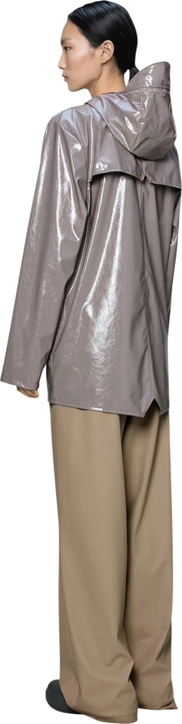 Jakne shiu për meshkuj Rains Jacket W3 12010, vjollcë/taupe [Madhësia: M]