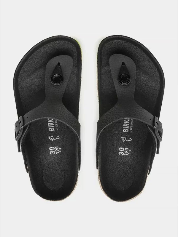 Këpucë Birkenstock Gizeh BS Jr për Fëmijë, të Zeza [Madhësia: 39]