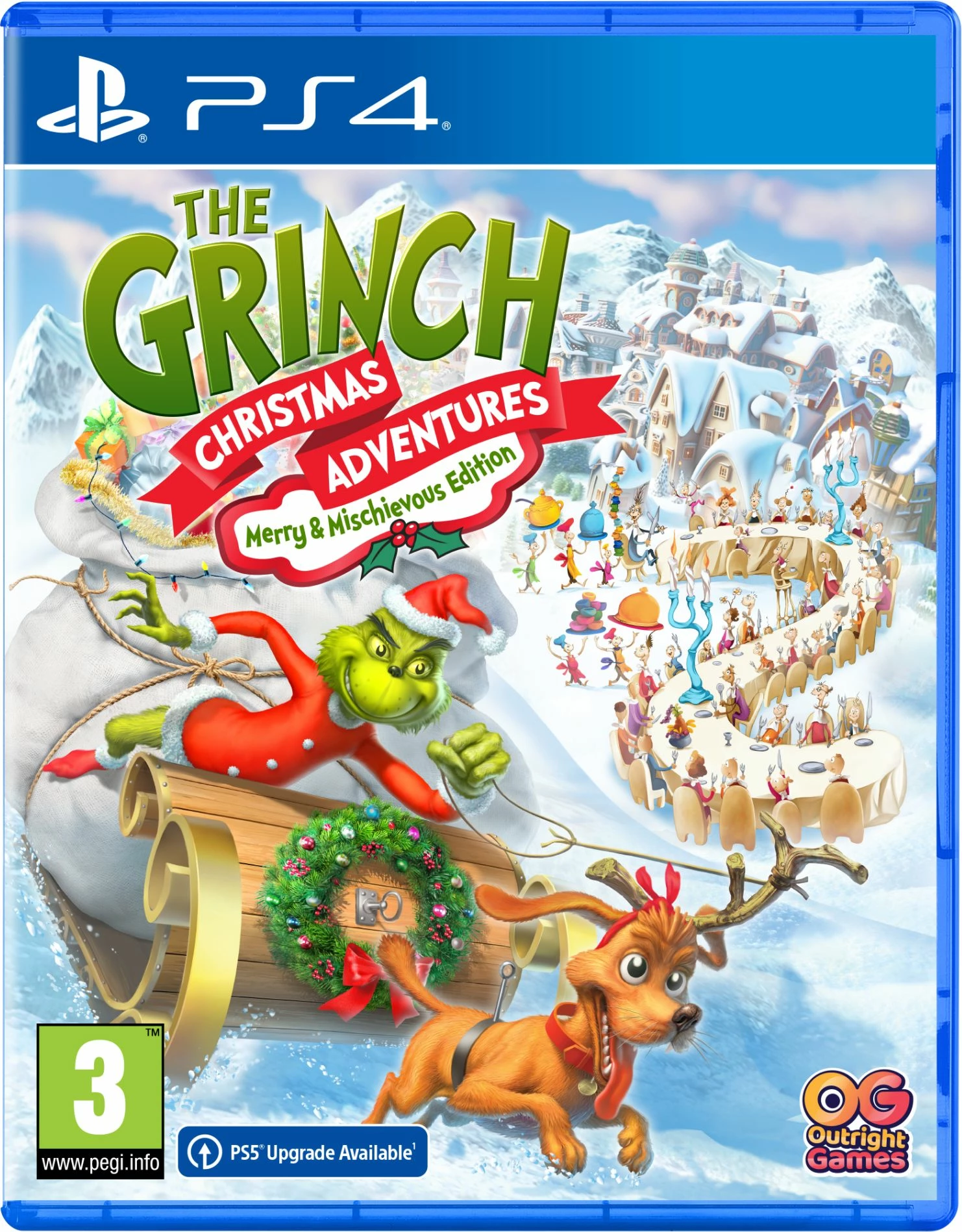 Lojë PS4 Outright Games The Grinch: Christmas Adventures - Merry & Mischievous Edition, PEGI 3