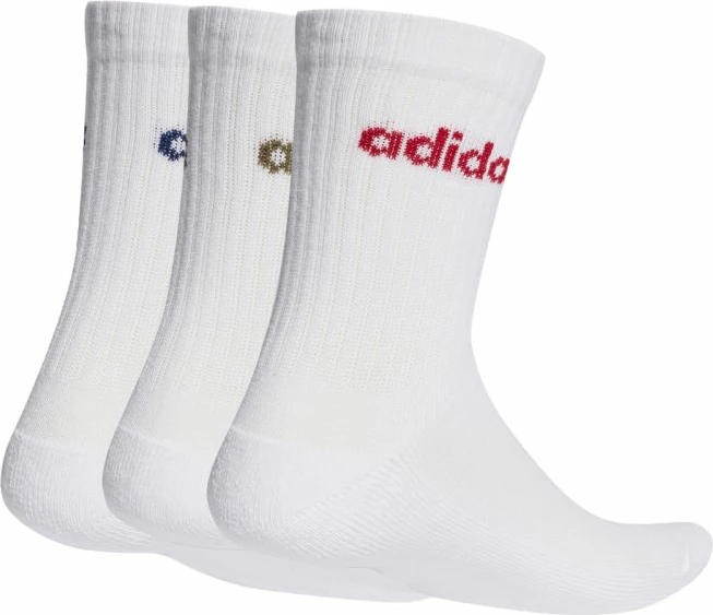 Çorape crew adidas, të bardha