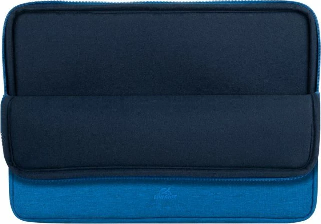 Mbrojtëse (sleeve) për laptop RIVACASE 7703 13.3-14\", RPET poliester, Azure Blue