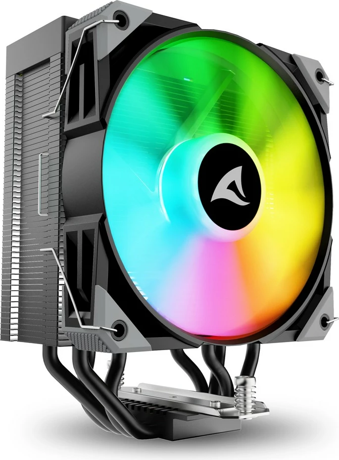 Ftohës ajri Sharkoon A40 RGB, 12cm, i zi