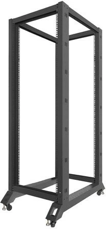 Rack i hapun Lanberg OR01-6032-B, 32U, 600x1000 mm, Çelik, i zi