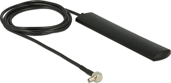 Antenë DeLOCK 12479 LTE Omni 3 dBi, TS-9, kabllo 1 m, e zezë