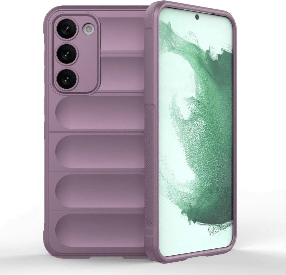 Mbështjellës silikoni ONASI Wave për Samsung Galaxy A14, vjollcë