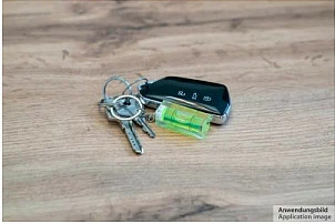Libelë mini me varëse çelësash Kabelmeister, transparente verdhë-jeshile