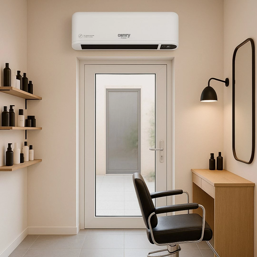 Perde ajri Adler AD 7753, 2000 W, e bardhë/zezë