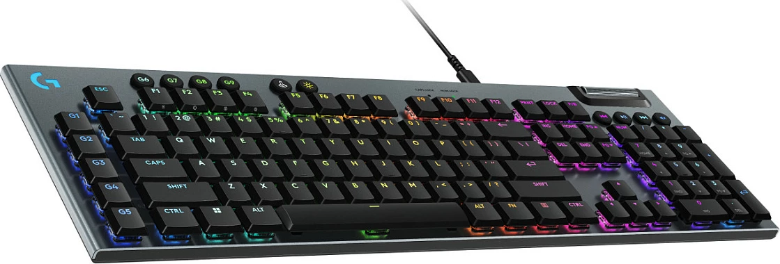 Tastierë lojrash Logitech G G915 X, Wired, USB, Mekanike, QWERTZ, RGB LED, E zezë