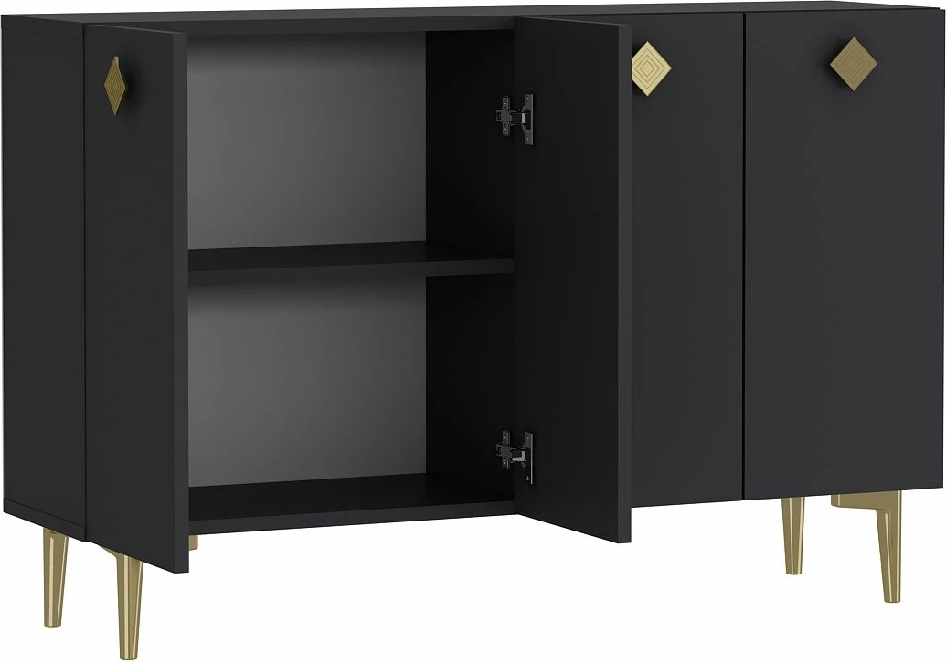 Konsol Skye Decor, anthracite, ari
