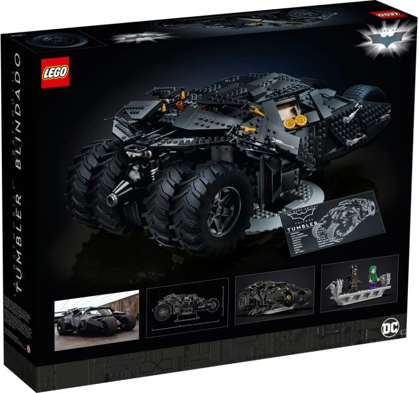 Set LEGO Super Heroes 76240 Batmobile Tumbler